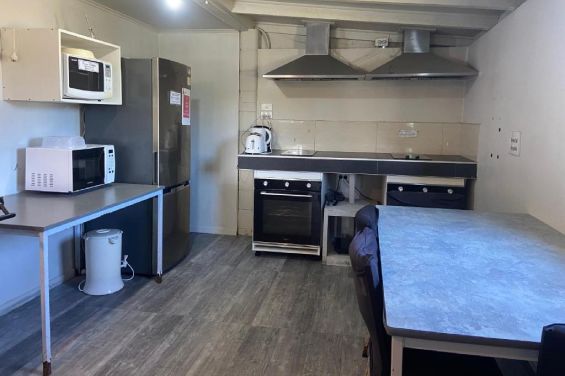 Powered Sites - communal kitchen